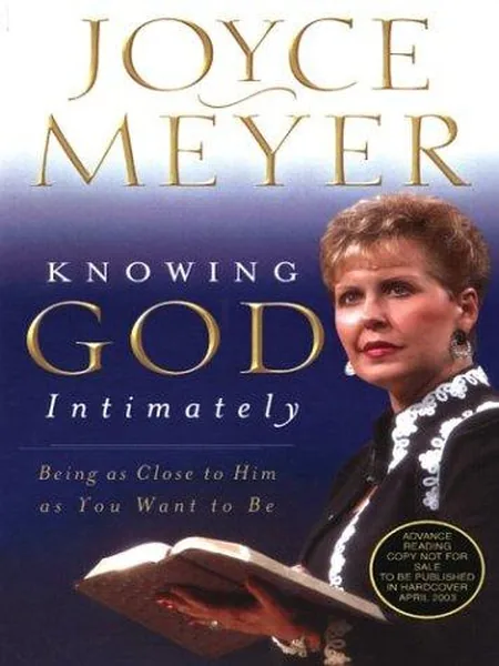 Knowing God Intimately cover