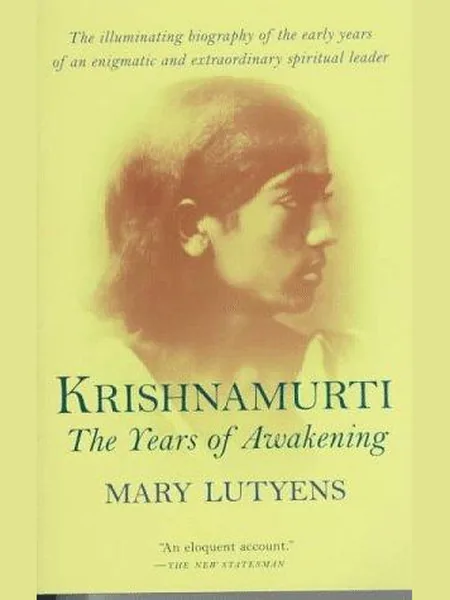 Krishnamurti cover