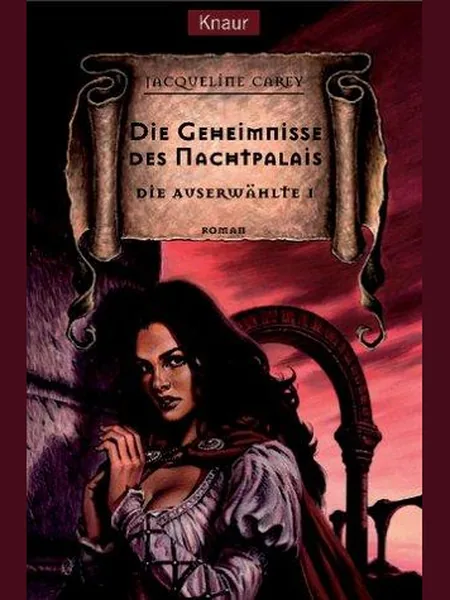 Kushiel's Dart, cover of another edition (the Macmillan 2002 cover is not yet photographed)