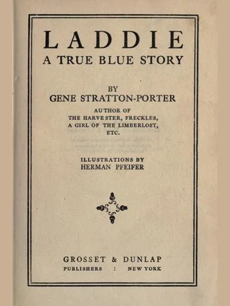 Laddie, cover of another edition (the John Murray 1913 cover is not yet photographed)