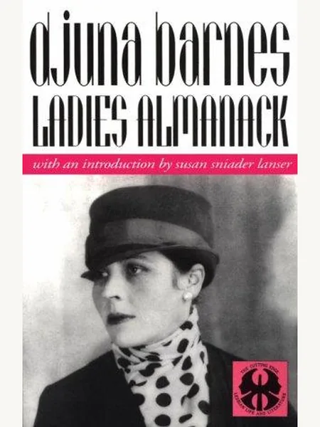 Ladies Almanack, cover of another edition (the Carcanet 2006 cover is not yet photographed)