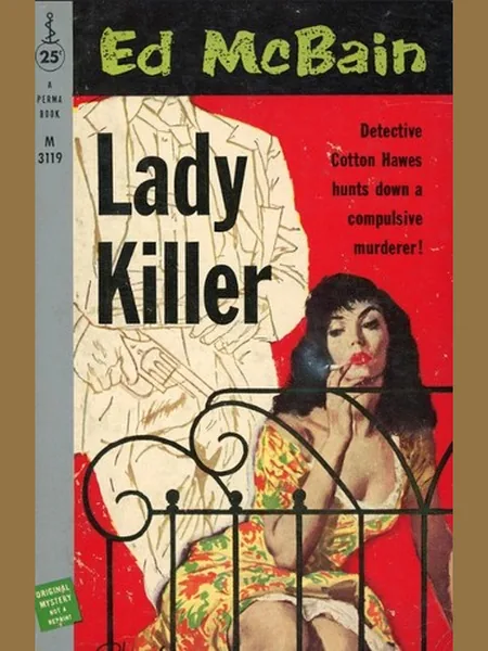 Lady Killer (87th Precinct) first edition cover, Permabook 1958