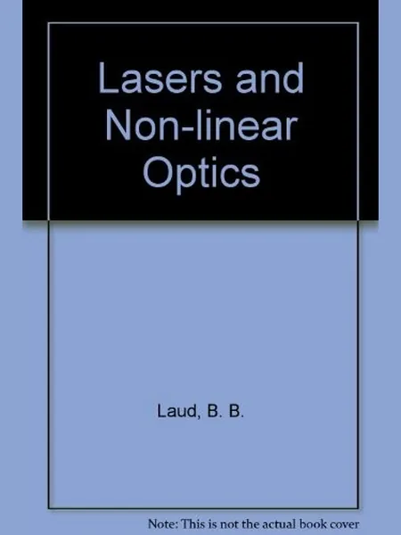 Lasers and Non-Linear Optics cover