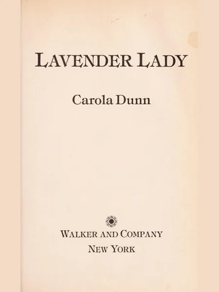 Lavender Lady cover, Walker Books 1983