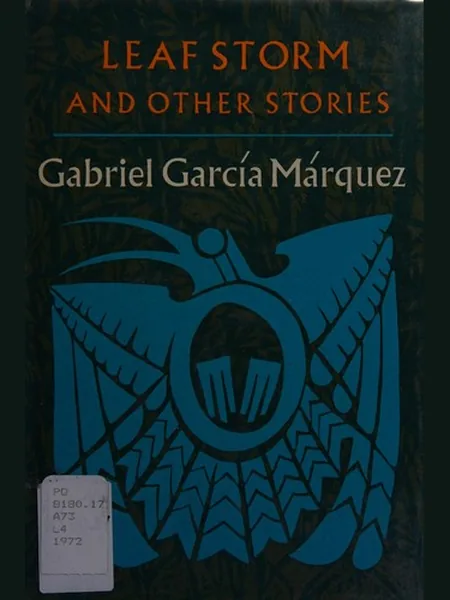 Leaf Storm and Other Stories, cover of another edition (the Jonathan Cape 1972 cover is not yet photographed)