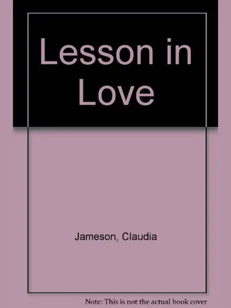 Lesson in Love cover