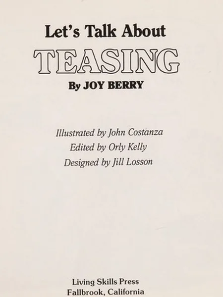 Let's Talk About Teasing cover