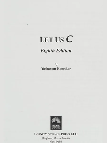 Let Us C cover