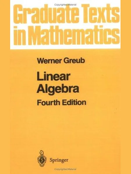 Linear Algebra cover