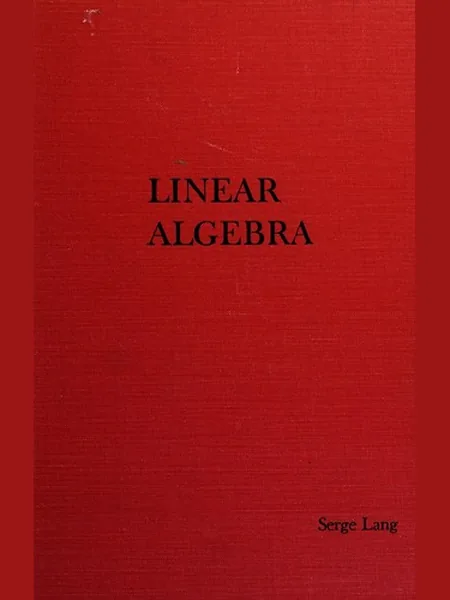 Linear Algebra cover