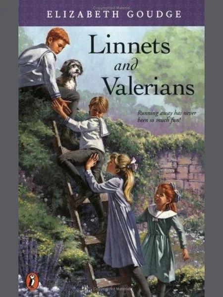 Linnets and Valerians, cover of another edition (the Brockhampton Press 1964 cover is not yet photographed)