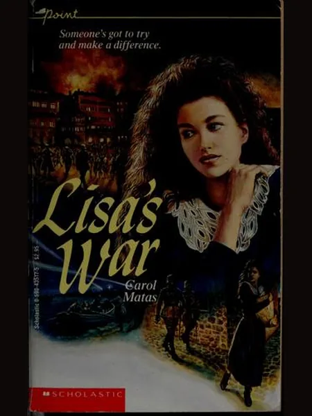 Lisa's War cover, Scholastic 1987