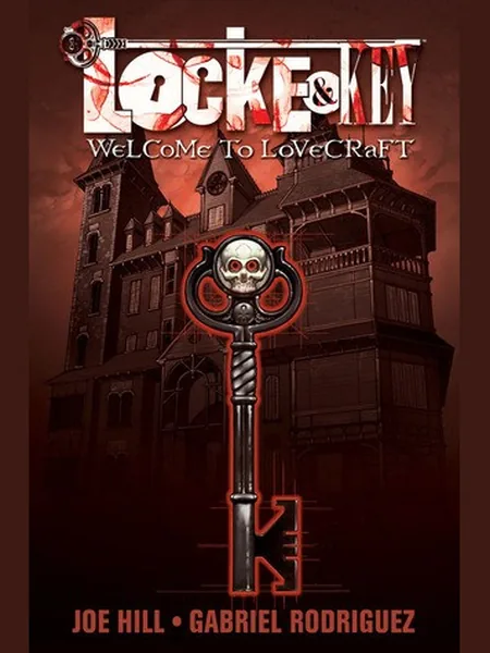 Locke & Key first edition cover, IDW Publishing 2008