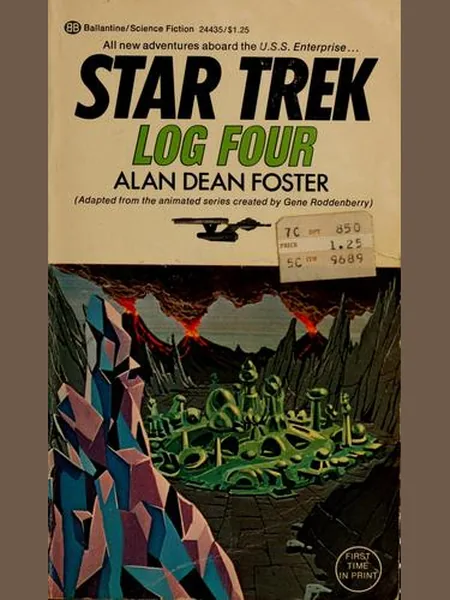 Log Four first edition cover, Ballantine Books 1975