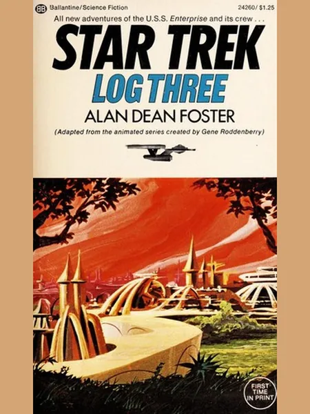 Log Three first edition cover, Ballantine Books 1974