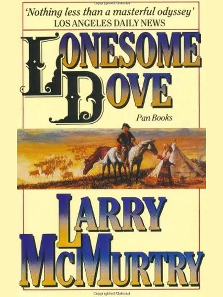 Lonesome Dove cover, Pan Books 1990