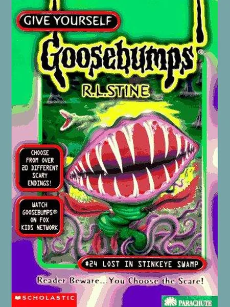 Lost in Stinkeye Swamp cover, Scholastic 1997