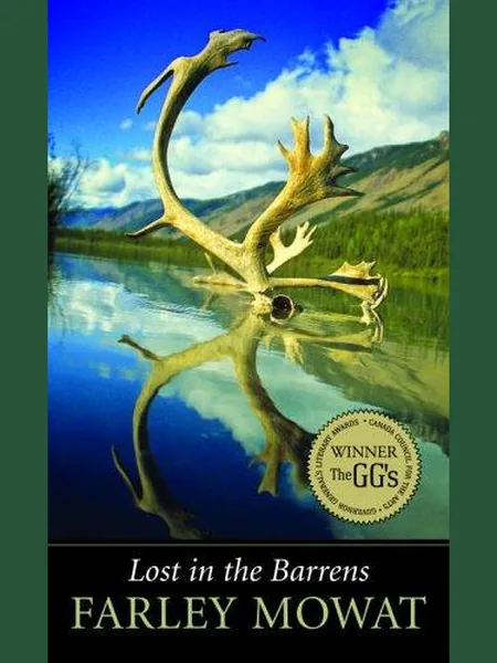 Lost in the Barrens, cover of another edition (the Macmillan 1958 cover is not yet photographed)