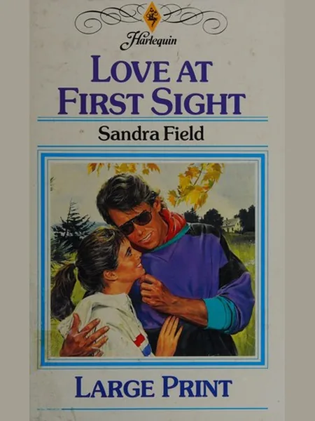 Love at First Sight, cover of another edition (the Mills & Boon 1990 cover is not yet photographed)