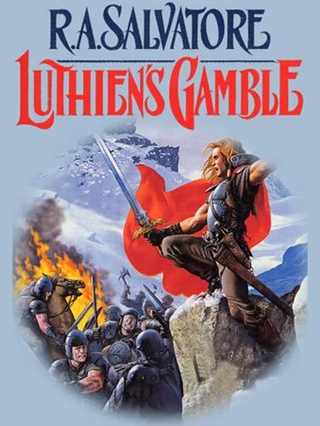 Luthien's Gamble, cover of another edition (the Warner Books 1996 cover is not yet photographed)