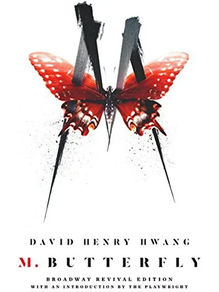 M. Butterfly, cover of another edition (the Penguin Books 1989 cover is not yet photographed)