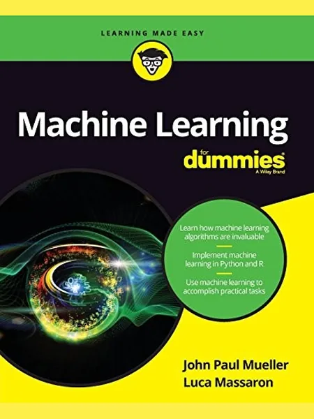 Machine Learning For Dummies cover