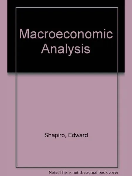 Macroeconomic Analysis cover