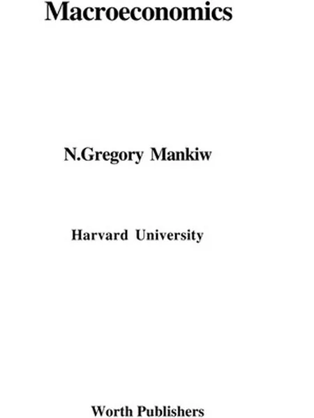 Macroeconomics cover