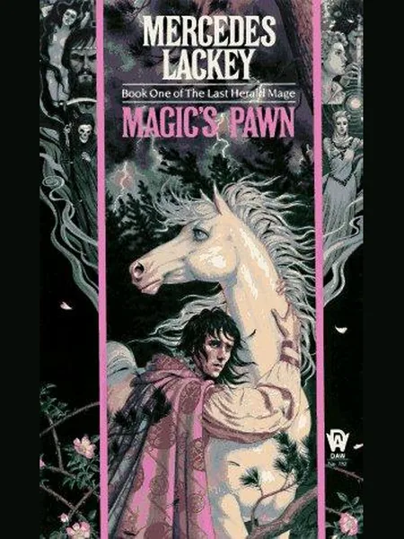 Magic's Pawn first edition cover, DAW Books 1989