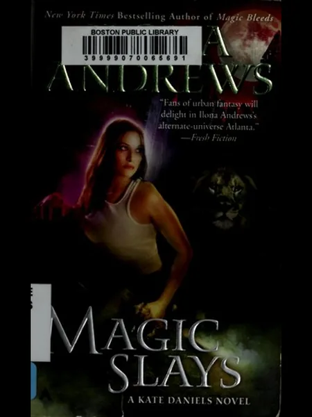 Magic Slays first edition cover, Berkely Publishing Group 2011