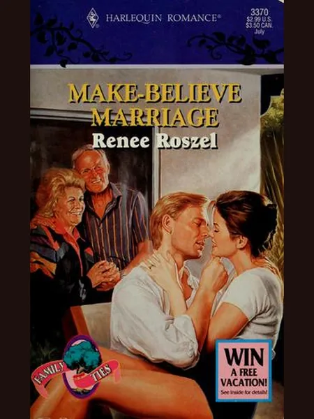 Make - Believe Marriage cover, Harlequin 1995