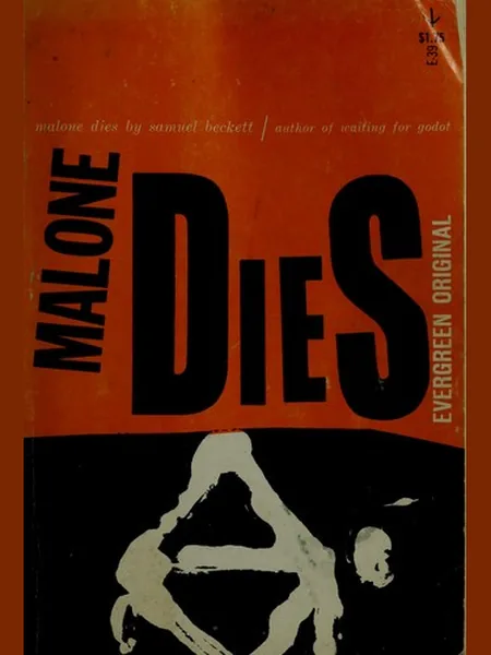 Malone Dies cover, Grove Press 1956