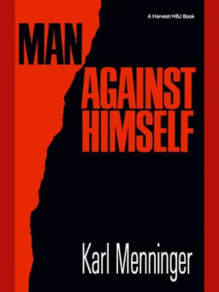 Man Against Himself, cover of another edition (the Hart-Davis 1938 cover is not yet photographed)