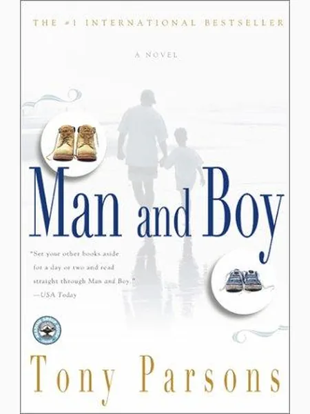 Man and Boy, cover of another edition (the HarperCollins 1999 cover is not yet photographed)