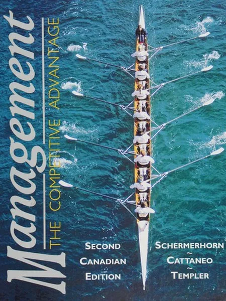 Management first edition cover, J. Wiley & Sons Canada 1995