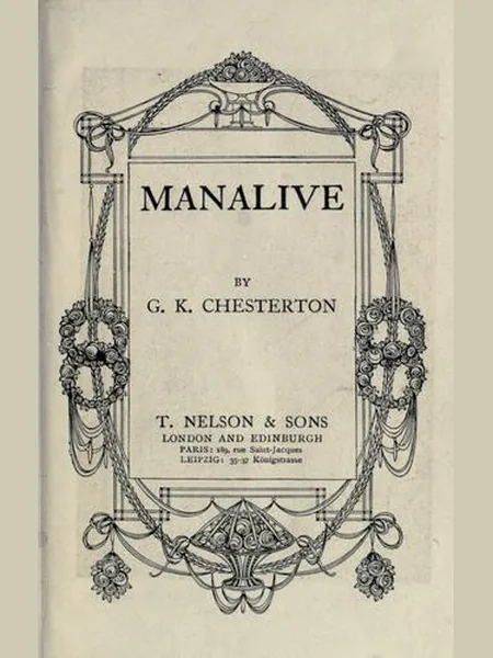 Manalive cover