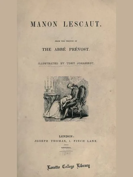 Manon Lescaut cover