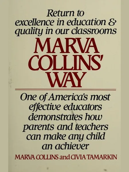 Marva Collins' Way cover