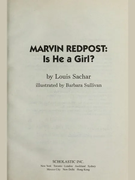 Marvin Redpost cover