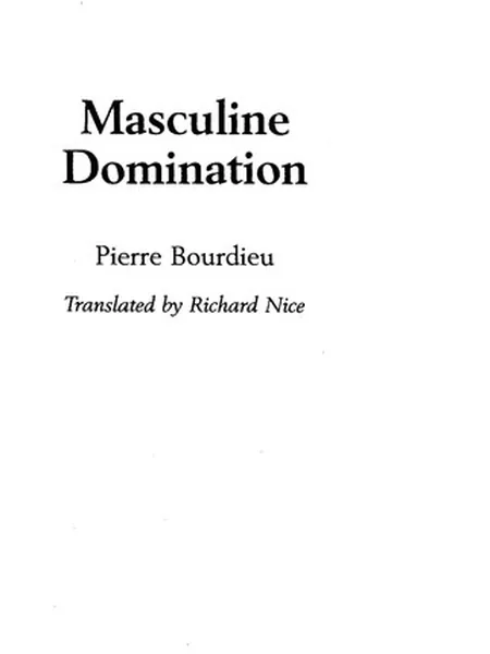 Masculine Domination cover