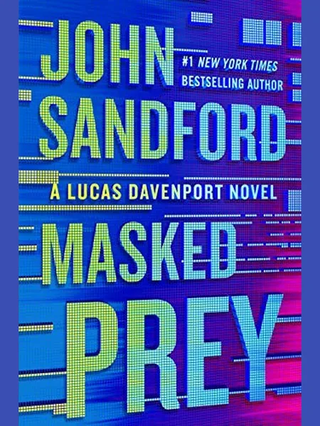 Masked Prey, cover of another edition (the Simon & Schuster 2020 cover is not yet photographed)