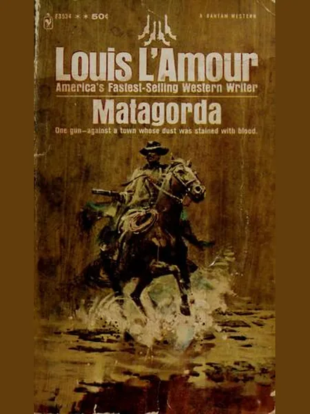 Matagorda first edition cover, Bantam Books 1967