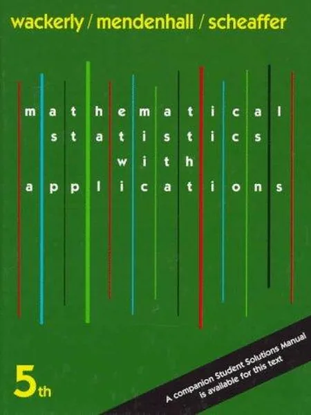 Mathematical Statistics with Applications cover