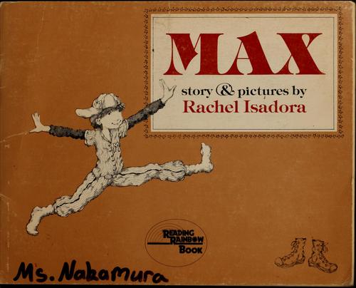 Max first edition cover, Macmillan 1976