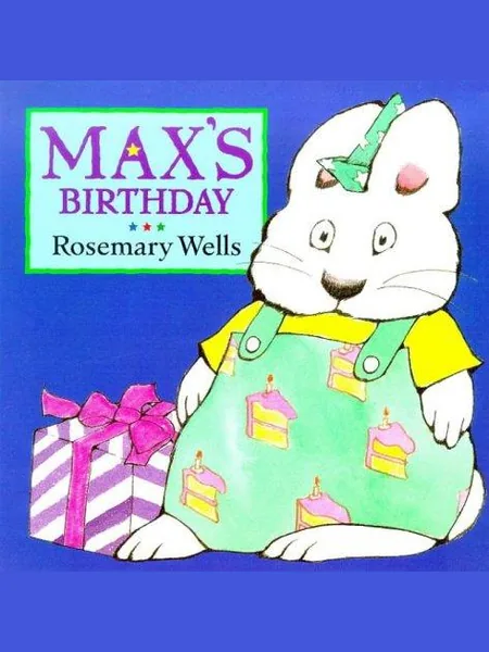 Max's Birthday, cover of another edition (the Collins 1985 cover is not yet photographed)