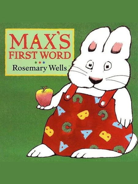 Max's First Word, cover of another edition (the Dial Press 1979 cover is not yet photographed)