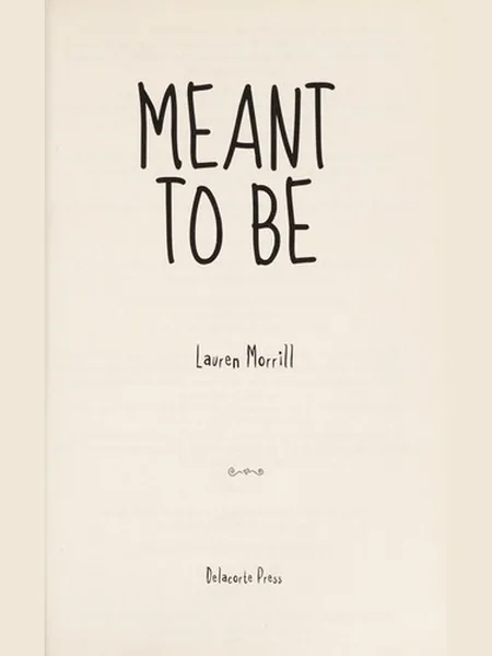 Meant to Be cover