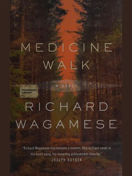 Medicine Walk first edition cover, McClelland 2014