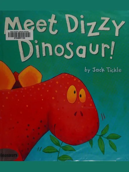 Meet Dizzy Dinosaur first edition cover, Tiger Tales 2015