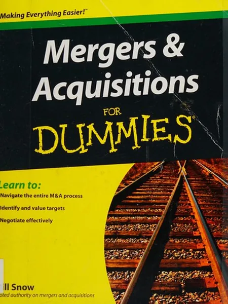 Mergers & Acquisitions for Dummies first edition cover, Wiley 2011